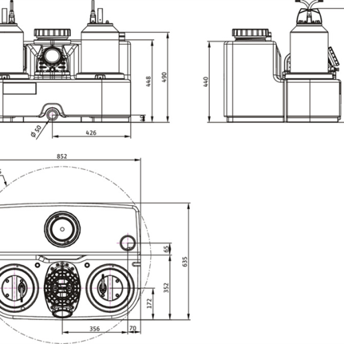 DrainLift SANI-L.12/T540/4C-CEE - Зображення 3