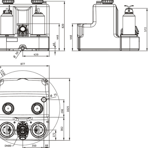 DrainLift SANI-XL.12/M523/4C-EF - Зображення 3