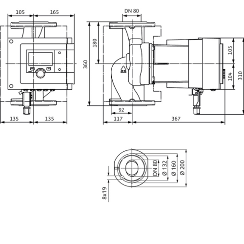 Stratos MAXO 80/0,5-12 PN10 - Зображення 3