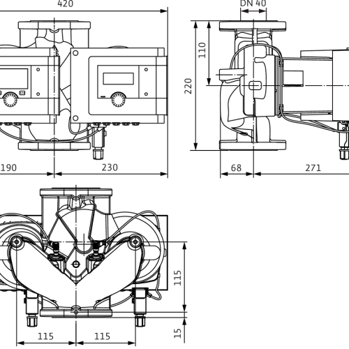 Stratos MAXO-D 40/0,5-8 PN6/10 - Зображення 3