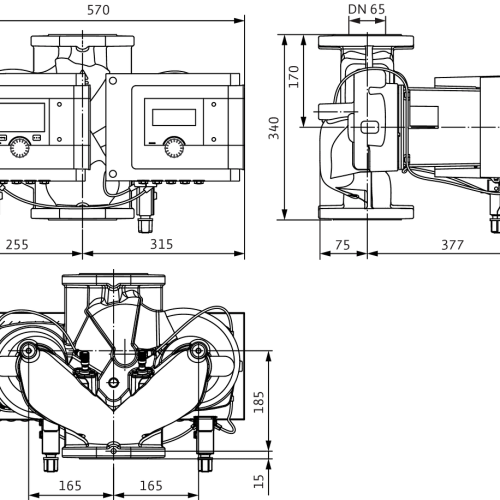 Stratos MAXO-D 65/0,5-12 PN16 - Зображення 3