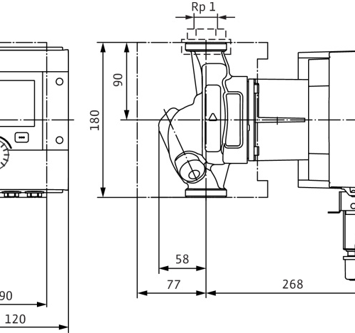 Stratos MAXO-Z 25/0,5-12 PN16 - Зображення 3