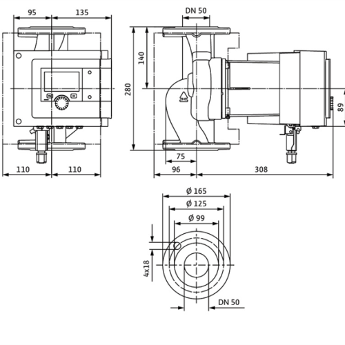 Stratos MAXO-Z 50/0,5-9 PN16 - Зображення 3