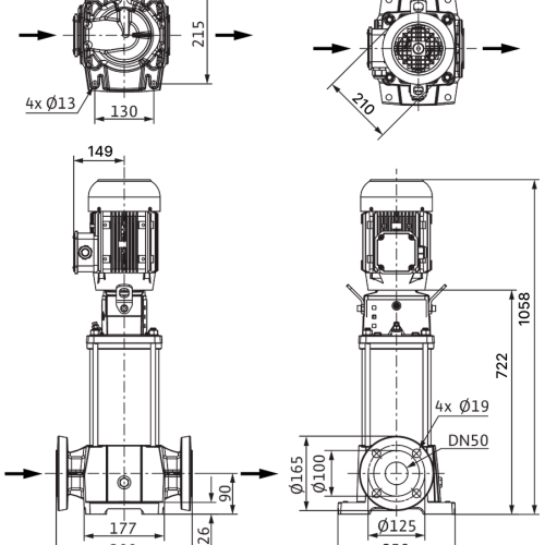 HELIX FIRST V 1608-5/25/E/S/400-50 - Зображення 3