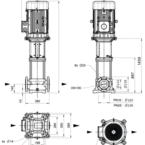Helix V 10503-1/16/E/KS/400-50-IE4 - Зображення 3