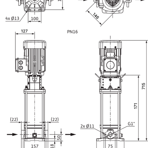 Helix V 208-1/16/E/S/1-230-50 - Зображення 3
