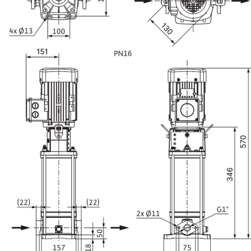 Helix V 403-1/16/E/S/1-230-50 - Зображення 3