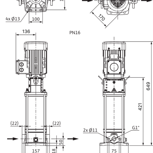 Helix V 406-1/16/E/S/400-50 - Зображення 3