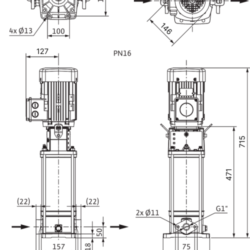 Helix V 408-1/16/E/S/1-230-50 - Зображення 3
