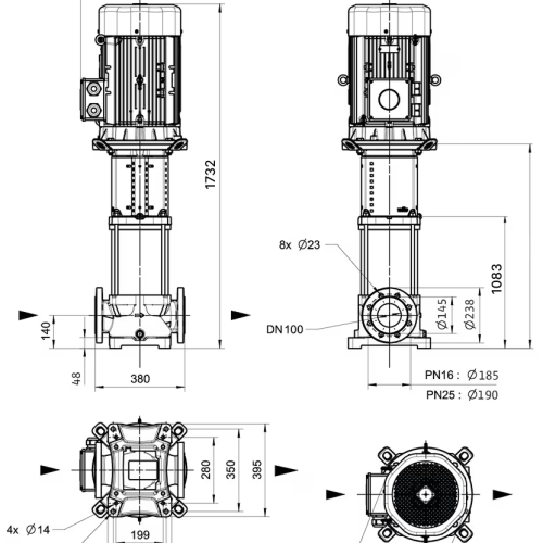 Helix V 8006-1/25/E/KS/400-50-IE4 - Зображення 3